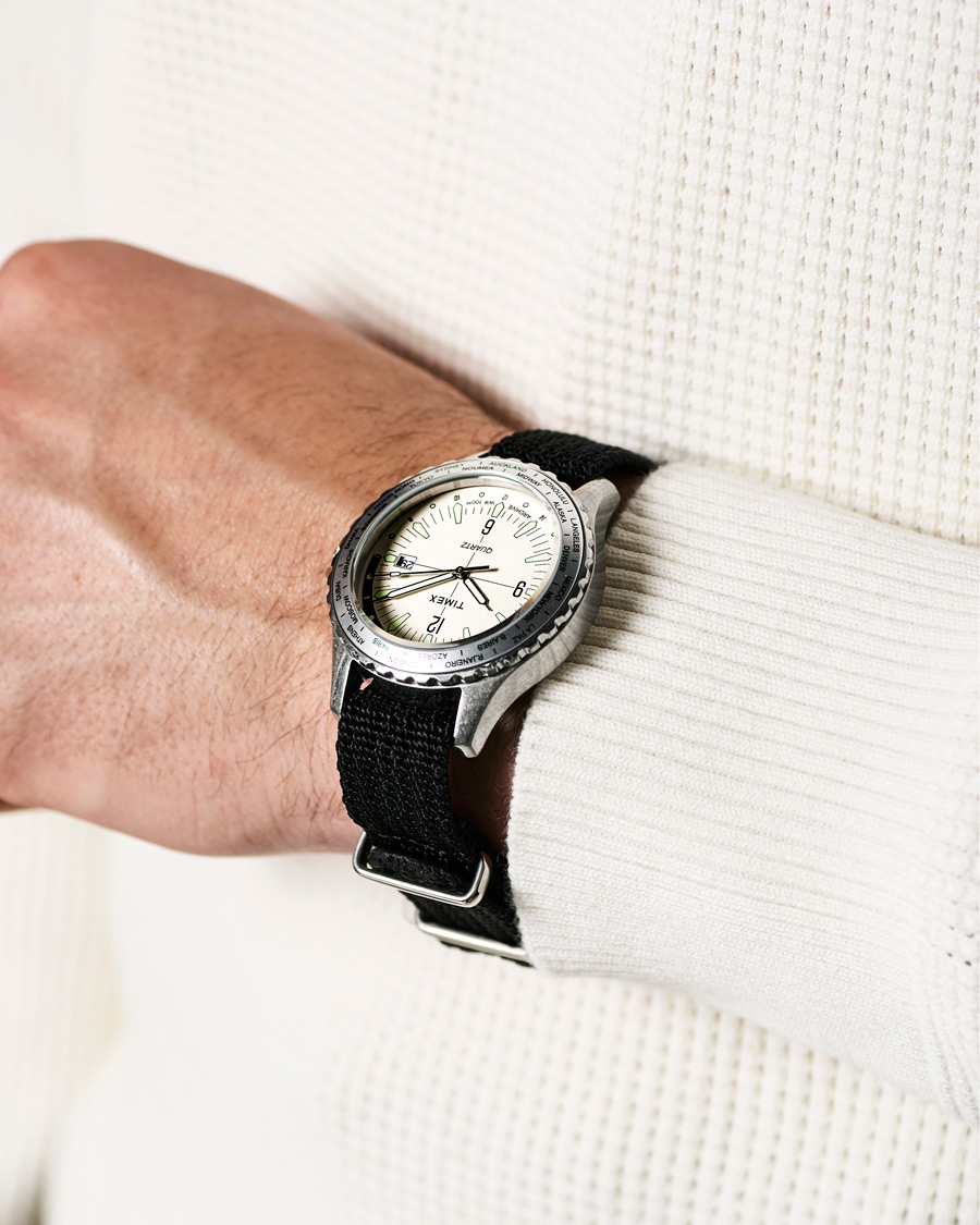 Herren | Timex Navi World Time Cream Dial | Timex | Navi World Time Cream Dial