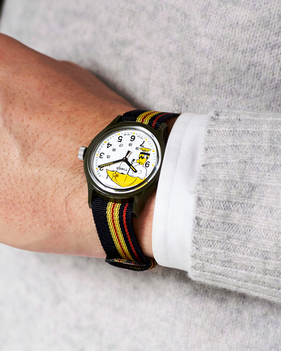 Herren | Timex MK1 Resin Charlie Brown White Dial | Timex | MK1 Resin Charlie Brown White Dial