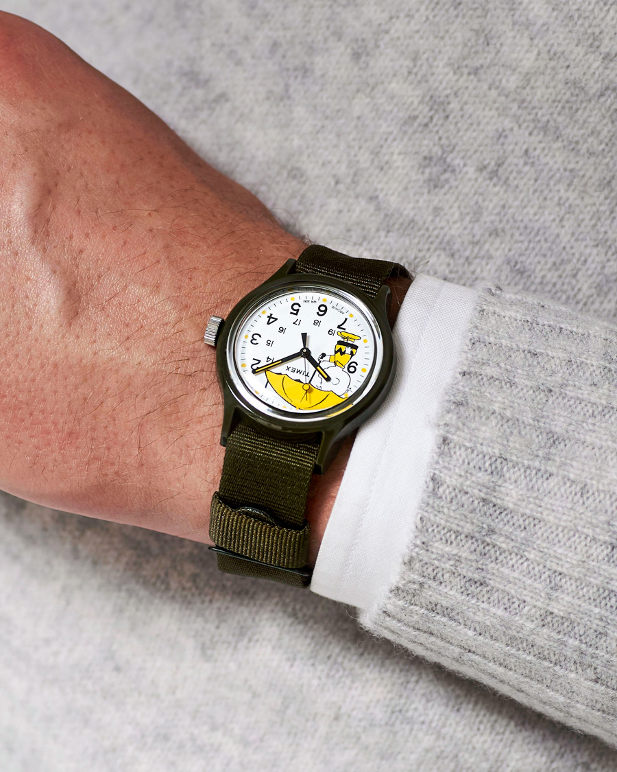 Herren | Timex MK1 Resin Charlie Brown White Dial | Timex | MK1 Resin Charlie Brown White Dial