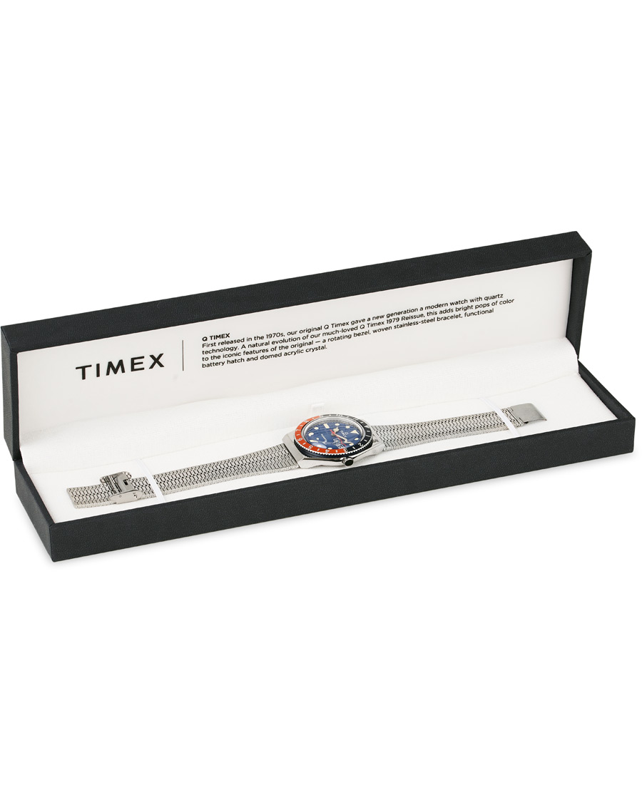 Herren | Timex Q Reissue 1979 Blue/Orange | Timex | Q Reissue 1979 Blue/Orange