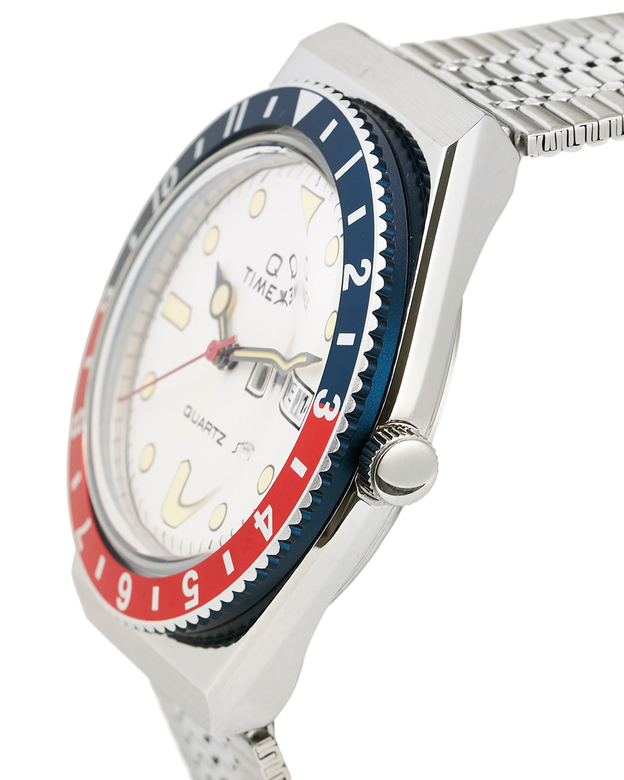 Herren | Timex Q Reissue 1979 Blue/Red White Dial | Timex | Q Reissue 1979 Blue/Red White Dial