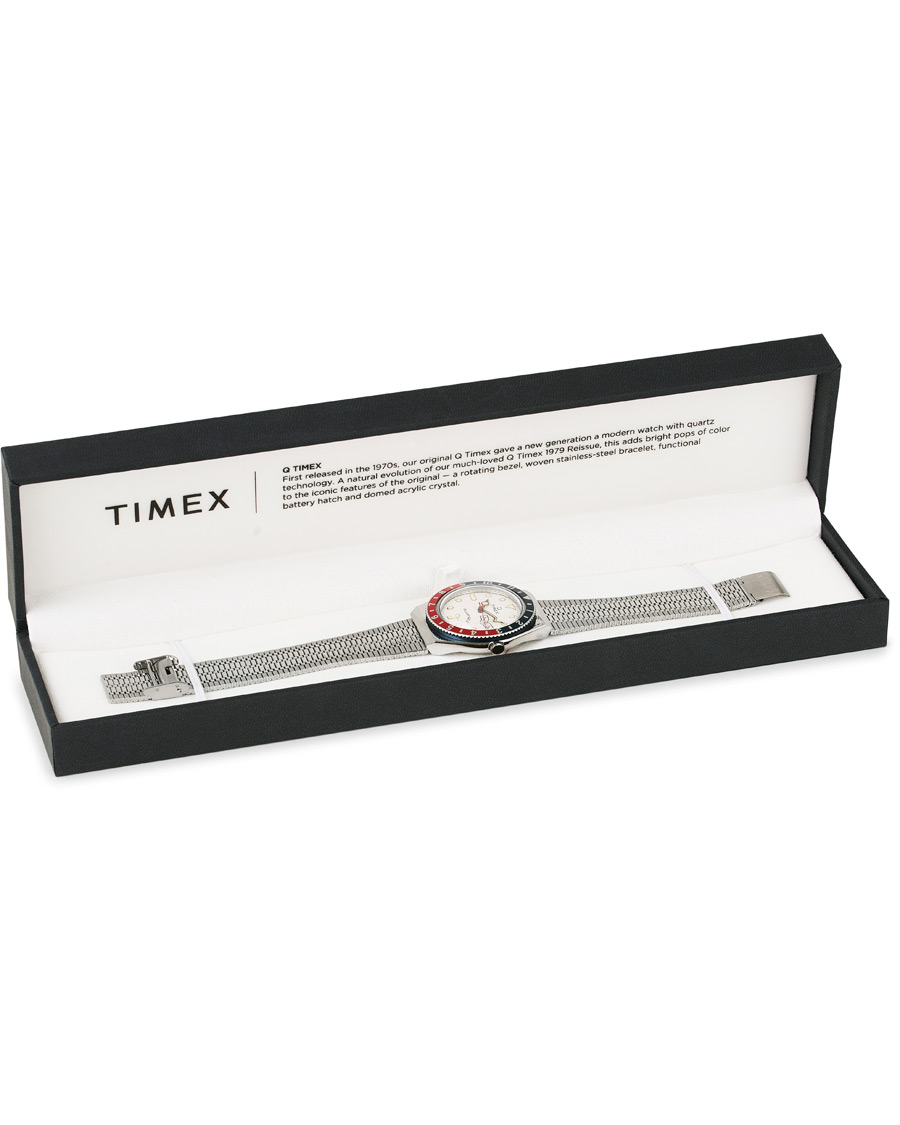 Herren | Timex Q Reissue 1979 Blue/Red White Dial | Timex | Q Reissue 1979 Blue/Red White Dial