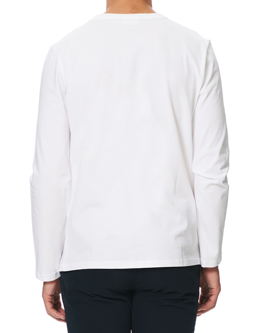 Herren | T-Shirts | A Day's March | Heavy Long Sleeve Tee White