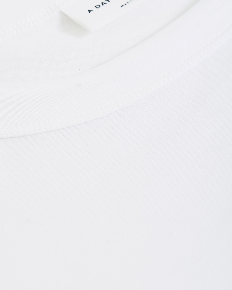 Herren | T-Shirts | A Day's March | Heavy Long Sleeve Tee White