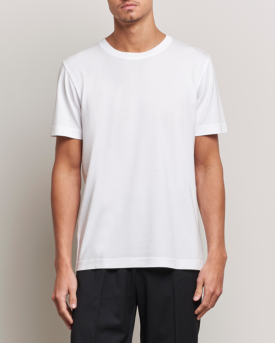 Herren | Skandinavische spezialistenNY | CDLP | 3-Pack Crew Neck Tee White