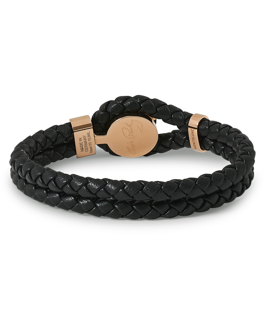 Herren | Montblanc Elvis Steel Leather Bracelet | Montblanc | Elvis Steel Leather Bracelet
