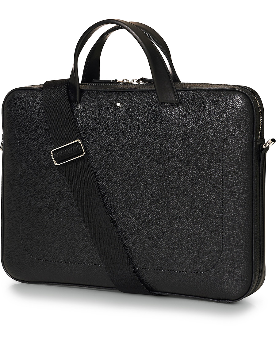 Herren | Montblanc MST Soft Grain Ultra Slim Document Case Black | Montblanc | MST Soft Grain Ultra Slim Document Case Black