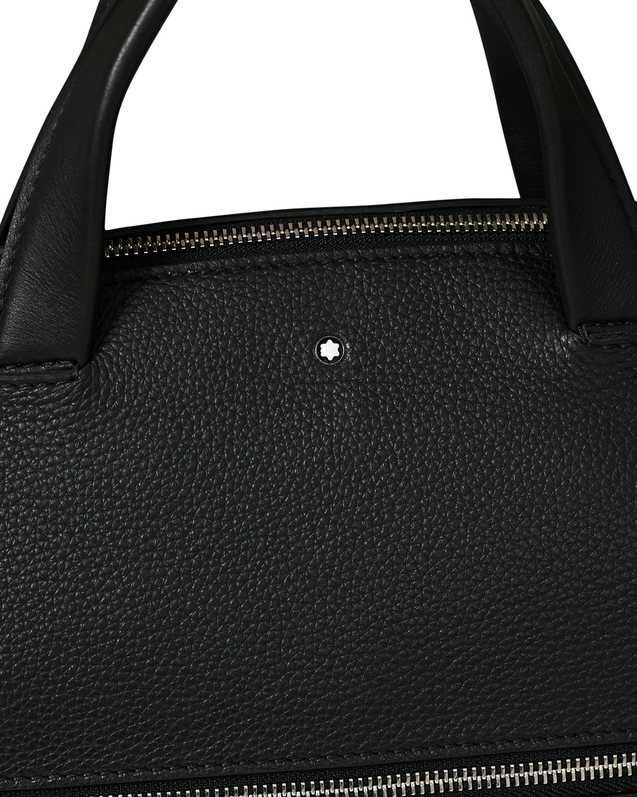 Herren | Montblanc MST Soft Grain Tote with Zip Black | Montblanc | MST Soft Grain Tote with Zip Black