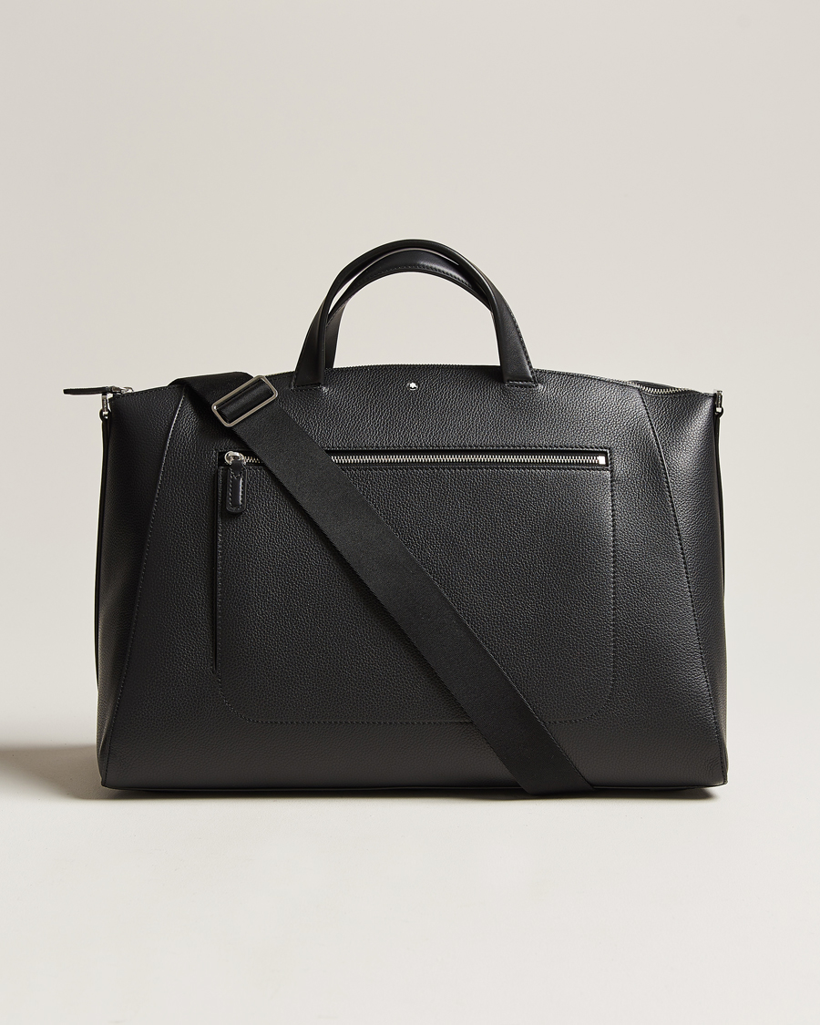 Herren | Montblanc MST Soft Grain Small Duffle Black | Montblanc | MST Soft Grain Small Duffle Black