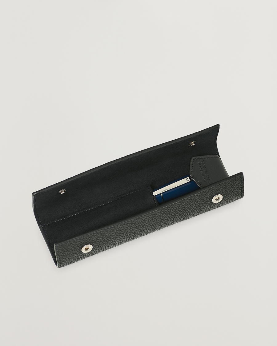 Herren | Montblanc MST Soft Grain 1-Pen Pouch Black | Montblanc | MST Soft Grain 1-Pen Pouch Black