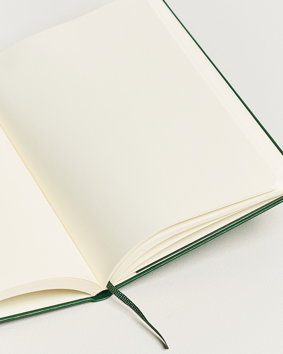 Herren | Moleskine Plain Hard Notebook Large Myrtle Green | Moleskine | Plain Hard Notebook Large Myrtle Green