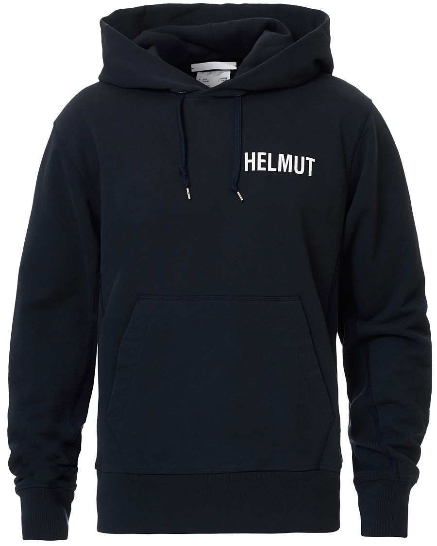 helmut lang blue hoodie