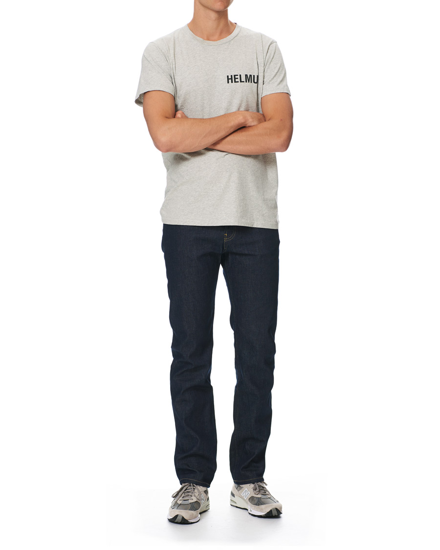 Herren | Jeans | Helmut Lang | Slim Straight Raw Jeans Indigo