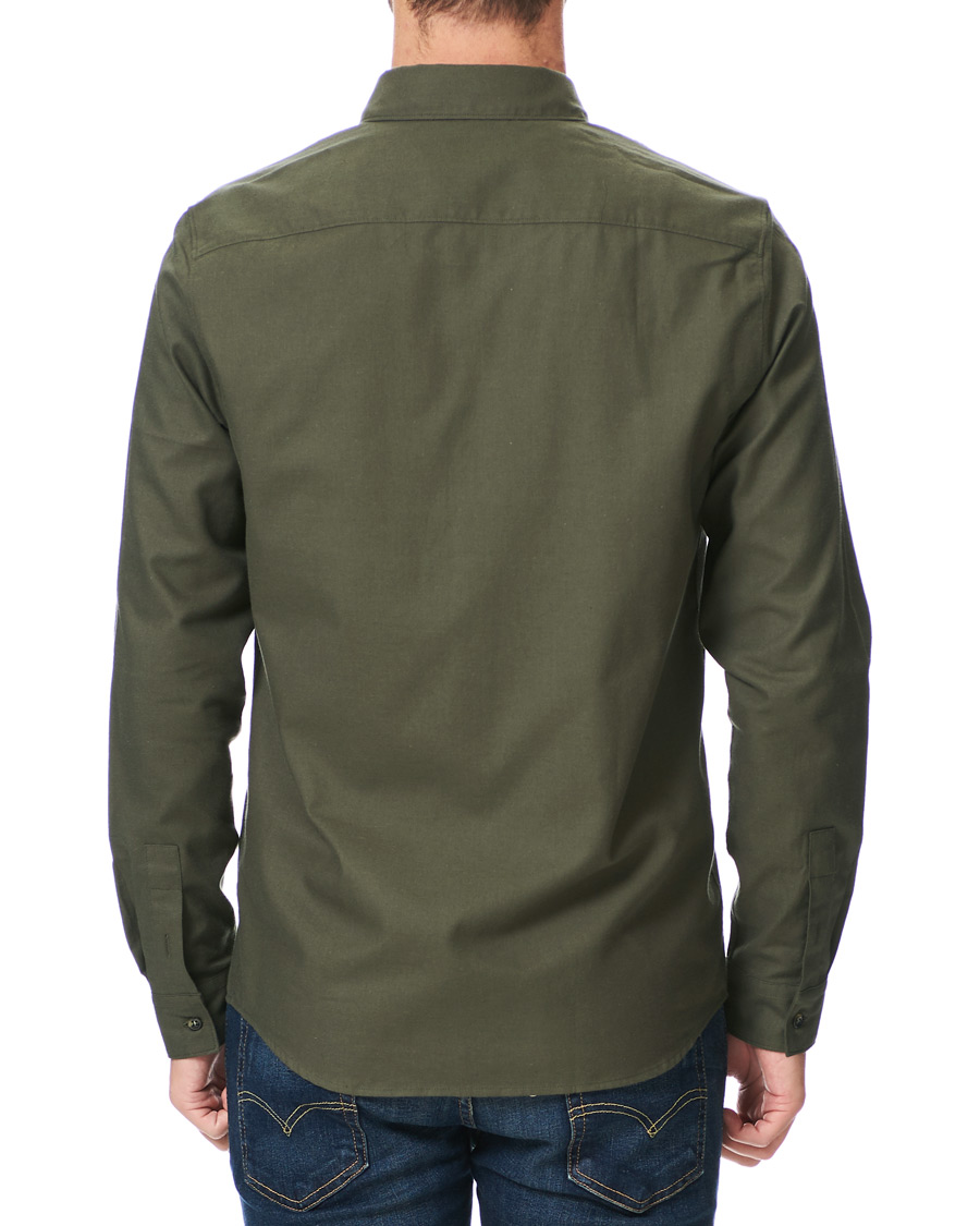 Herren | Hemden | A.P.C. | Chicago Flannel Shirt Dark Green