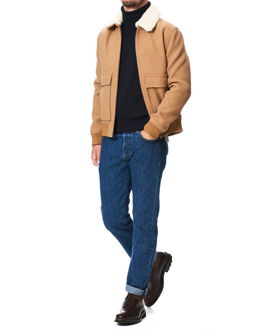 Herren | Jacken | A.P.C. | Bronze Blouson Jacket Brown