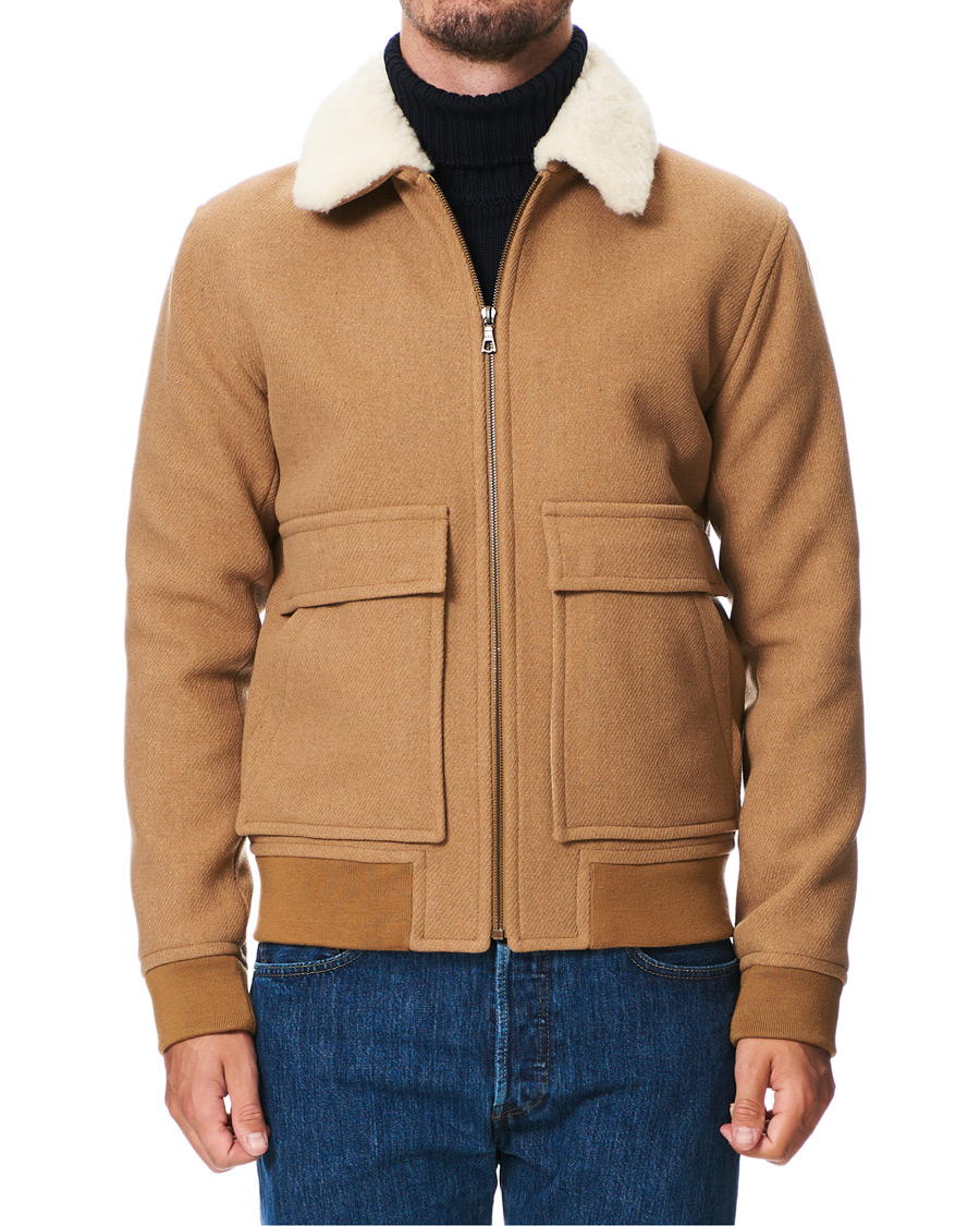 Herren | Jacken | A.P.C. | Bronze Blouson Jacket Brown