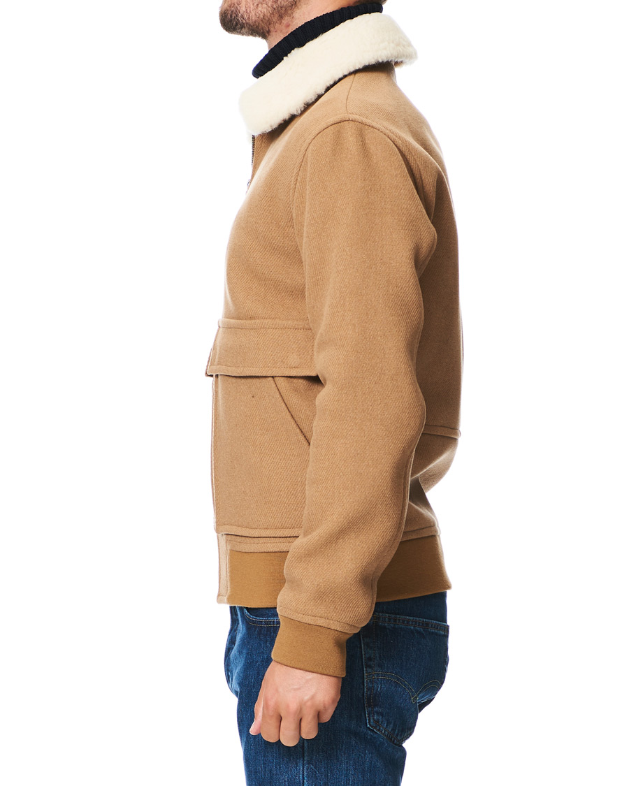 Herren | Jacken | A.P.C. | Bronze Blouson Jacket Brown