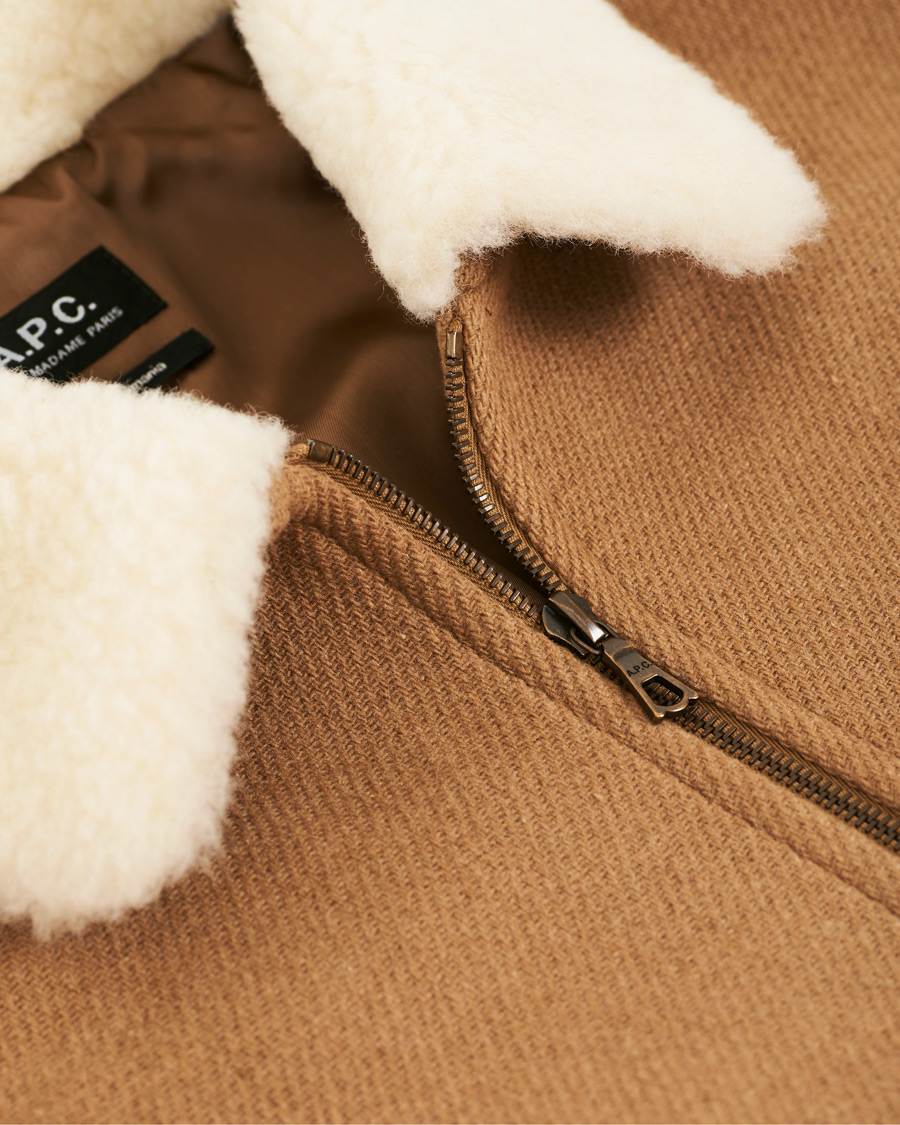 Herren | Jacken | A.P.C. | Bronze Blouson Jacket Brown