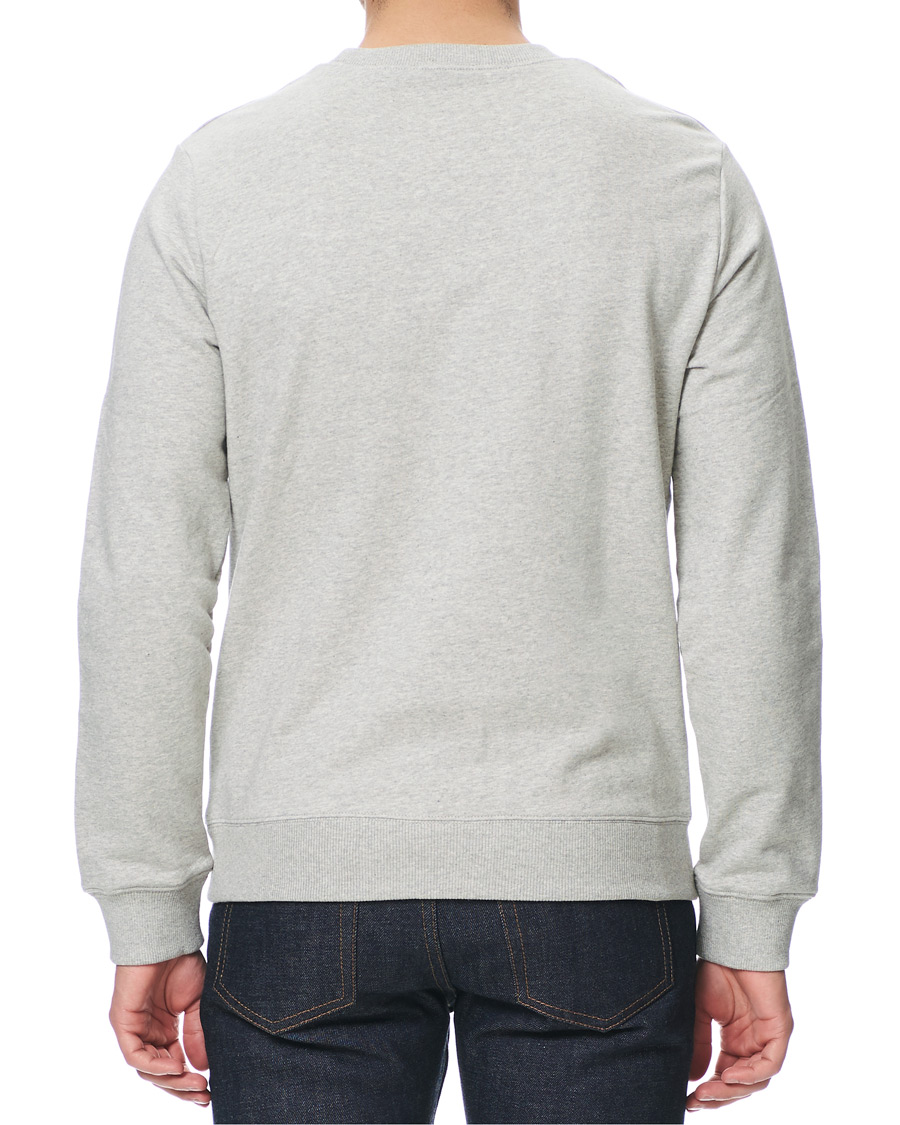 Herren | Pullover | A.P.C. | Item Crew Neck Sweatshirt Heather Grey