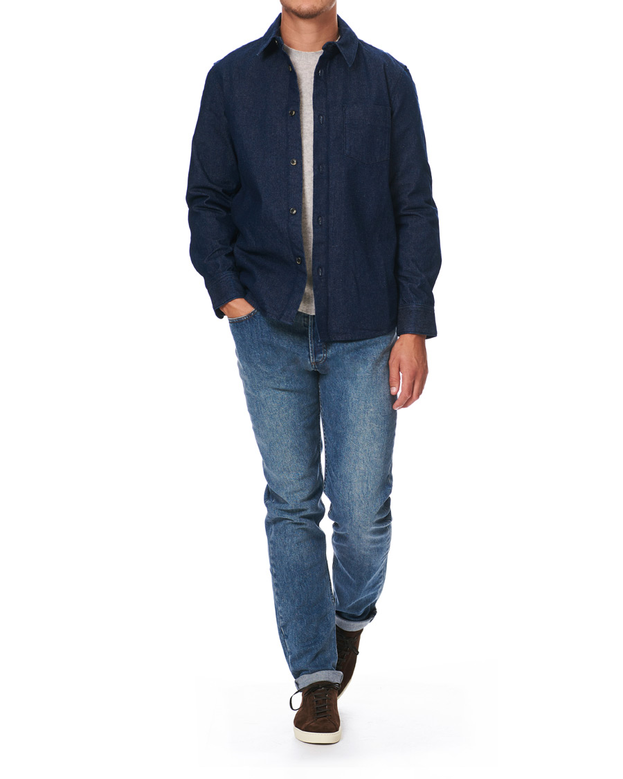 Herren | Hemden | A.P.C. | Victor Denim Overshirt Indigo