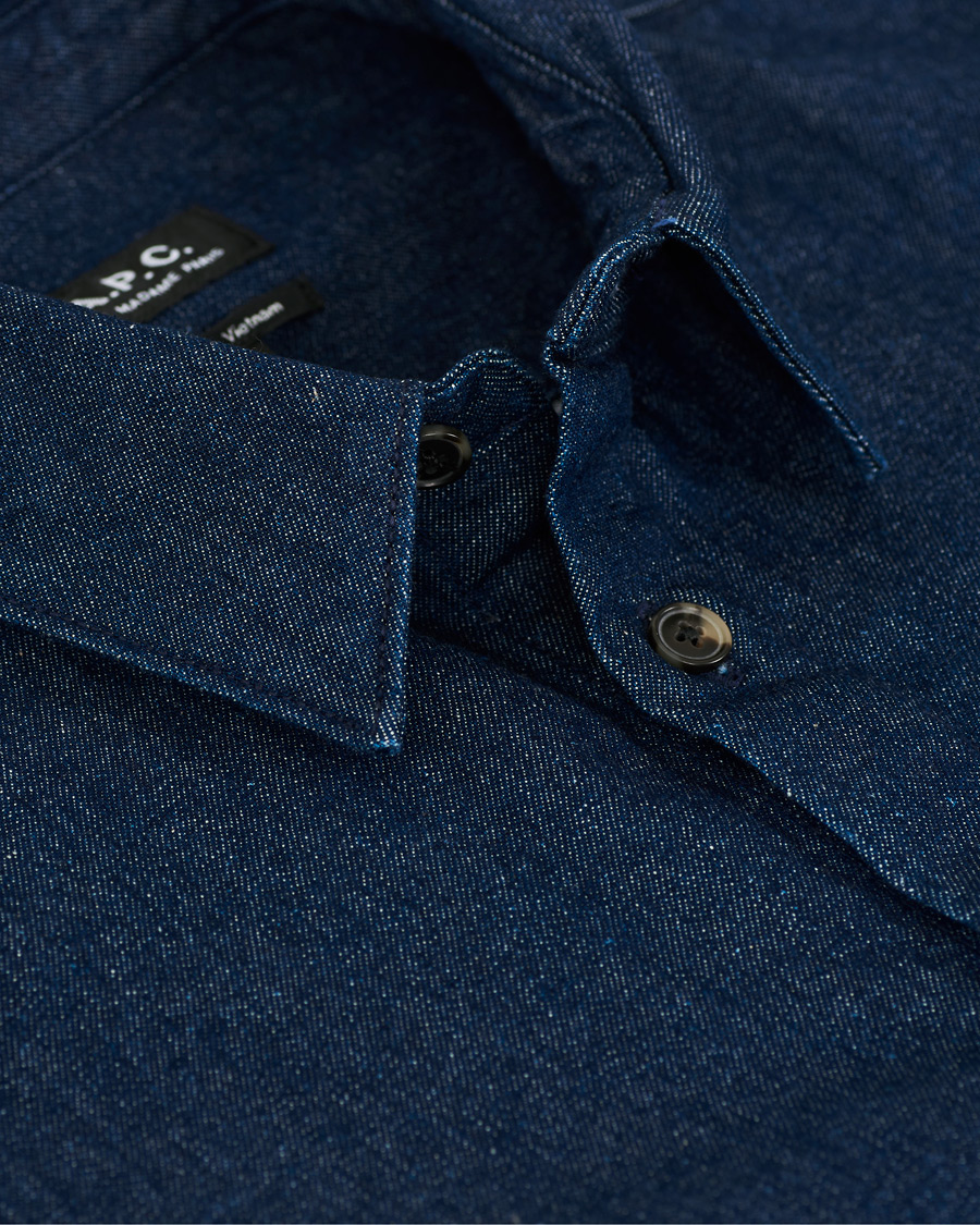 Herren | Hemden | A.P.C. | Victor Denim Overshirt Indigo