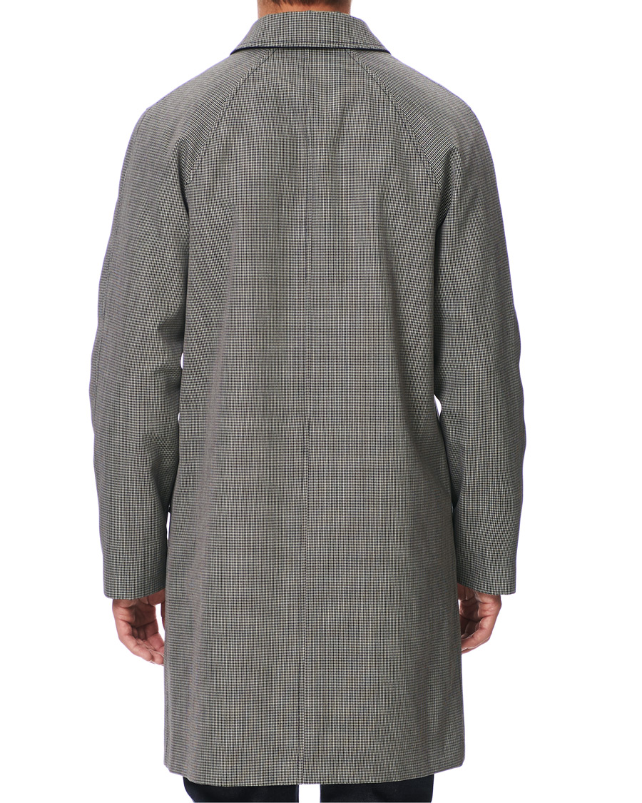 Herren | Jacken | A.P.C. | Houndstooth Mac Coat Light Grey