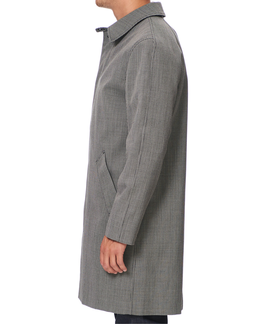 Herren | Jacken | A.P.C. | Houndstooth Mac Coat Light Grey