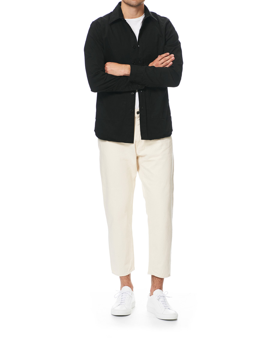 Herren | Hemden | Aspesi | Cotton Shirt Jacket Black