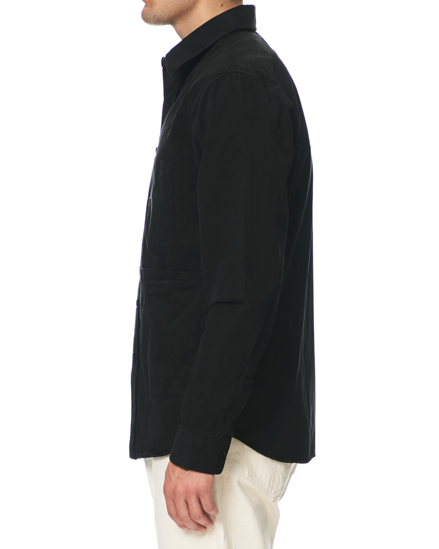 Herren | Hemden | Aspesi | Cotton Shirt Jacket Black
