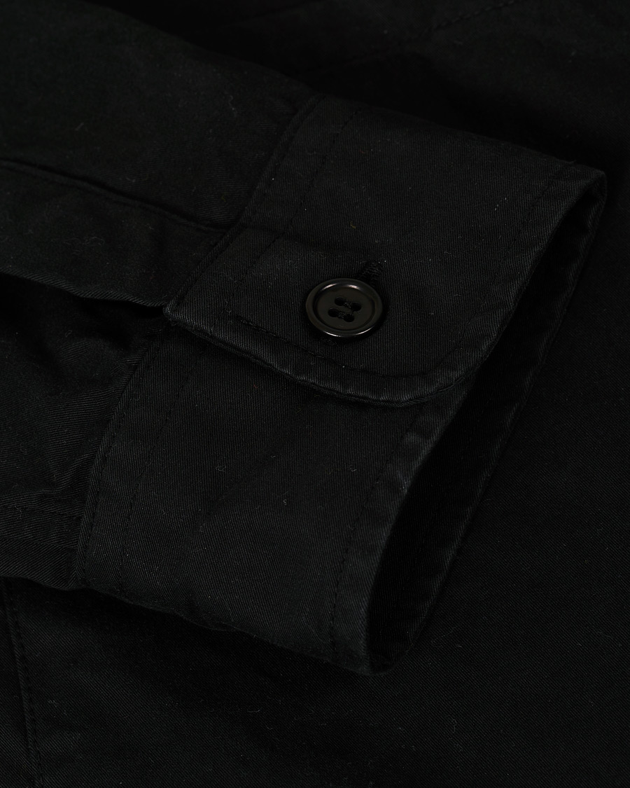 Herren | Hemden | Aspesi | Cotton Shirt Jacket Black