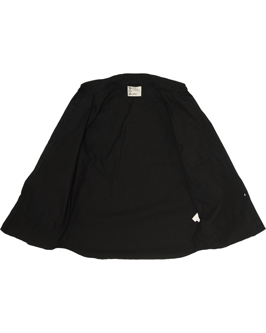 Herren | Hemden | Aspesi | Cotton Shirt Jacket Black