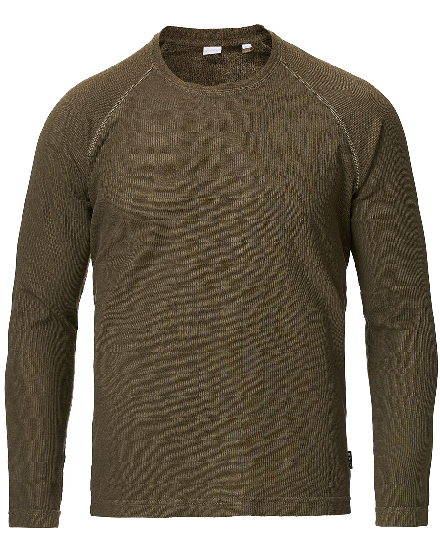 Herren | T-Shirts | Aspesi | Long Sleeve Raglan T-Shirt Military