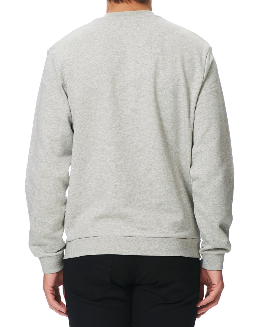 Herren | Pullover | Fred Perry | Embroidered Panel Sweatshirt Marl Grey