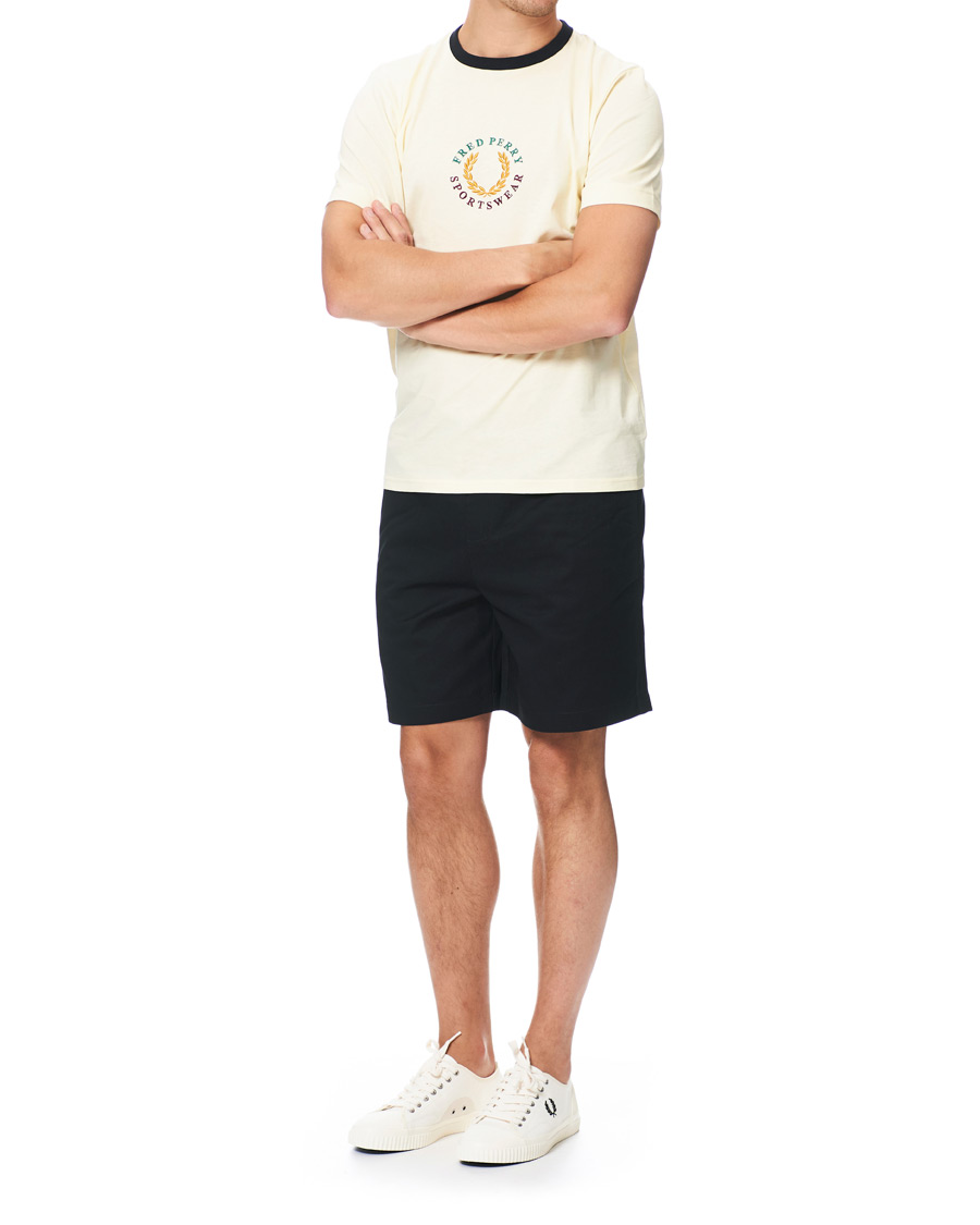 Herren | Shorts | Fred Perry | Drawstring Twill Shorts Navy