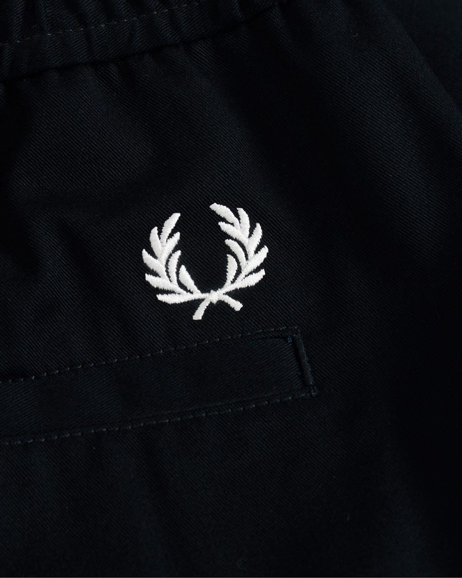 Herren | Shorts | Fred Perry | Drawstring Twill Shorts Navy
