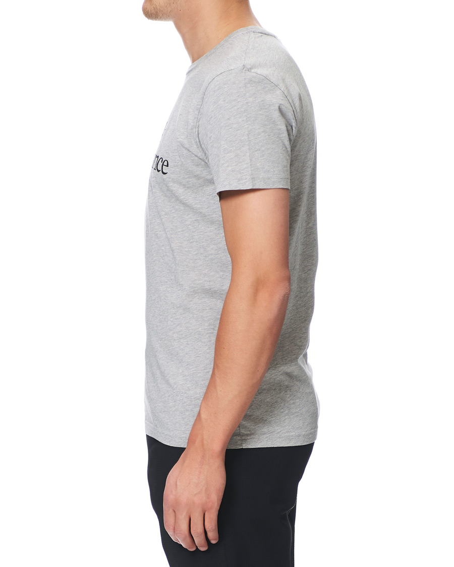 Herren | T-Shirts | Peak Performance | Original Logo Crew Neck Tee Light Grey Melange