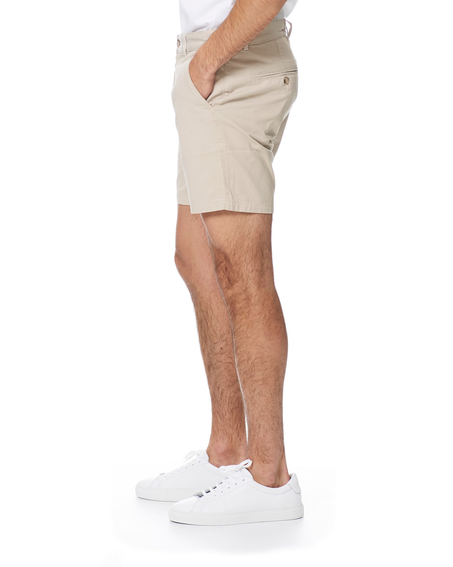 Herren | Shorts | A Day's March | Chinos Shorts Oyster