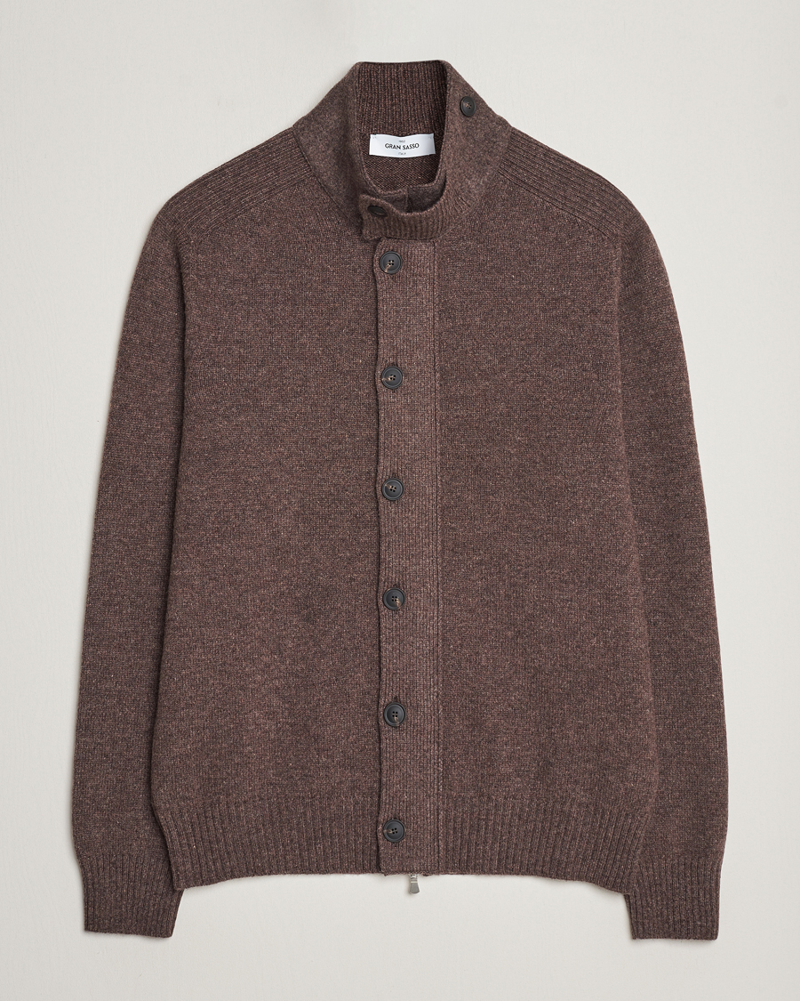 Tan wool cardigan hotsell