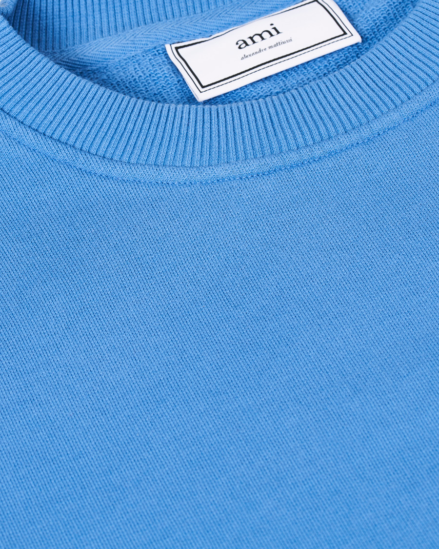 Herren | Pullover | AMI | Heart Logo Sweatshirt Blue