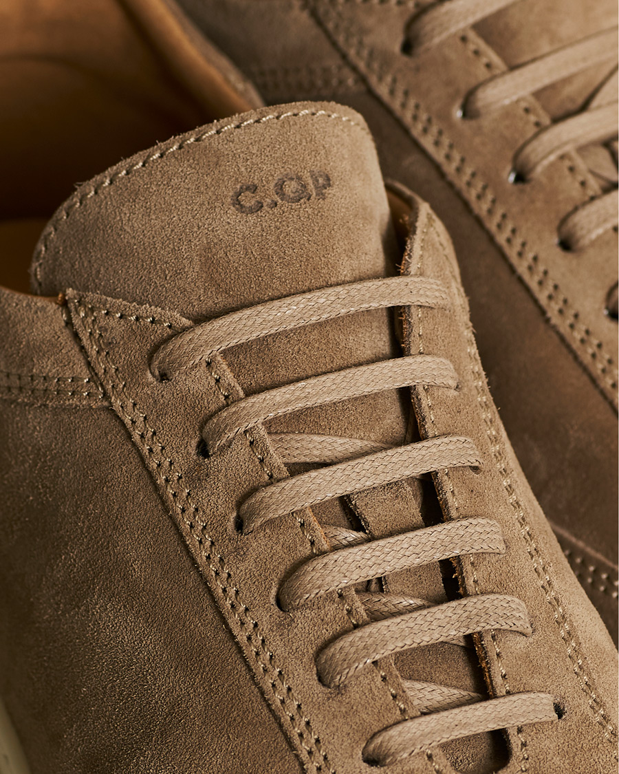 Herren | C.QP Otium Suede Sneaker Dark Beige | CQP | C.QP Otium Suede Sneaker Dark Beige