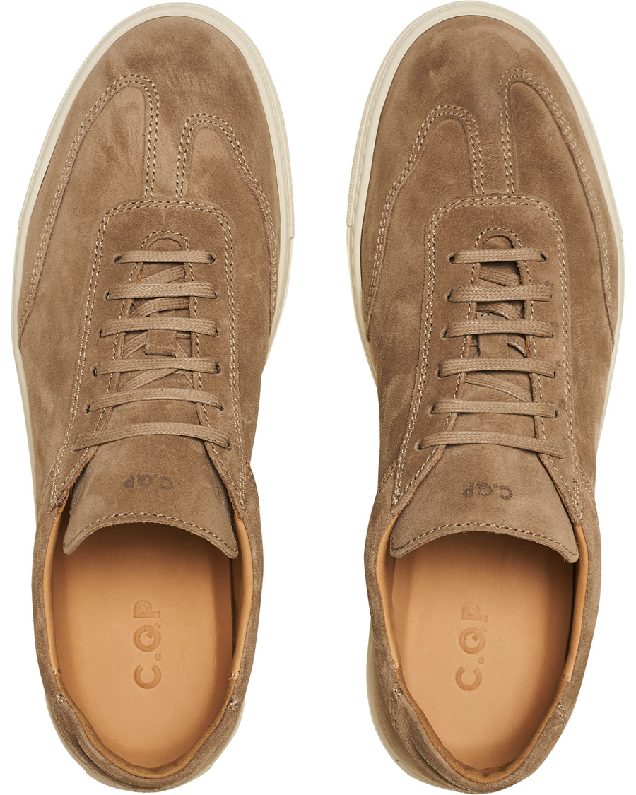 Herren | C.QP Otium Suede Sneaker Dark Beige | CQP | C.QP Otium Suede Sneaker Dark Beige