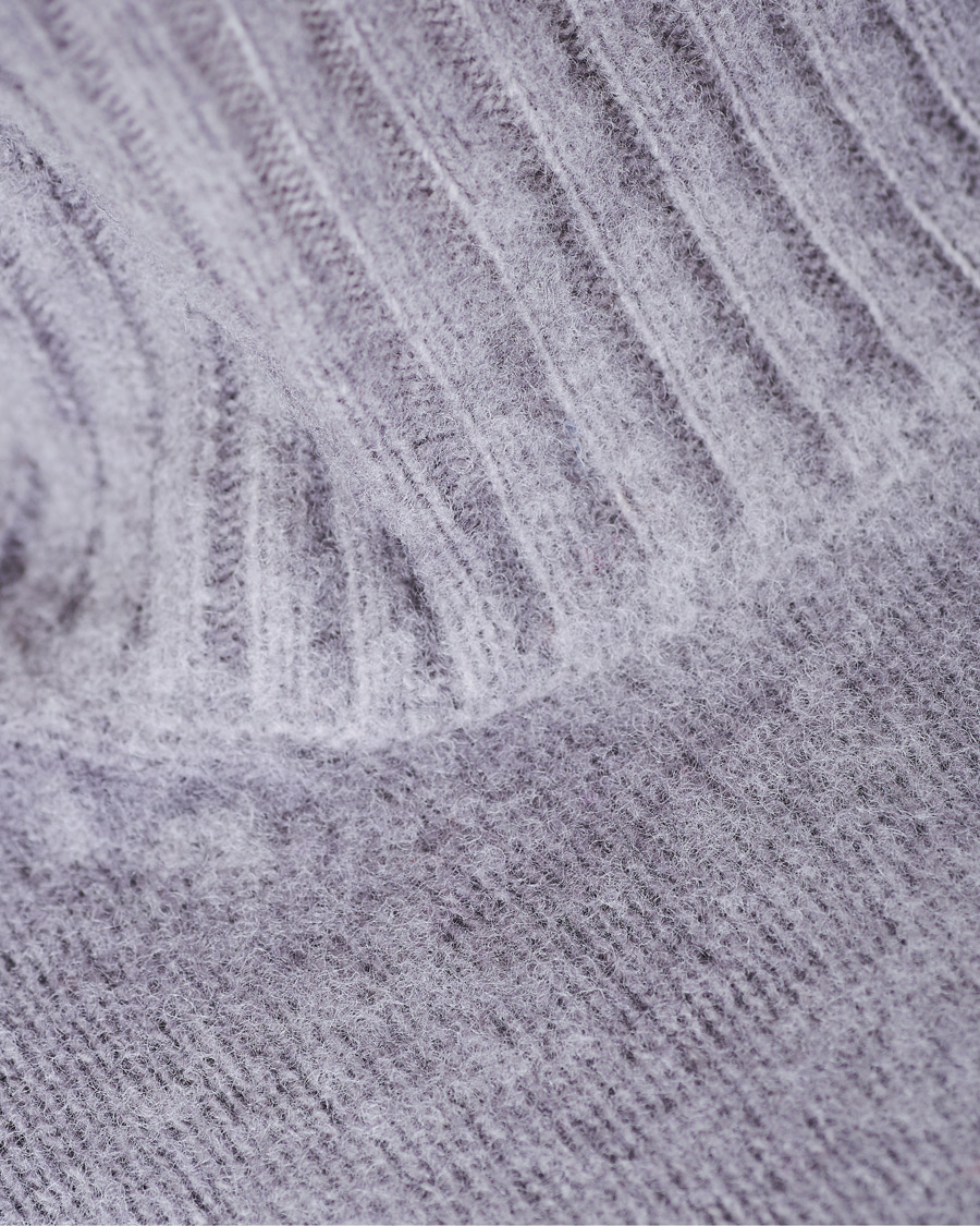 Herren | Pullover | Altea | Brushed Wool Turtleneck Grey