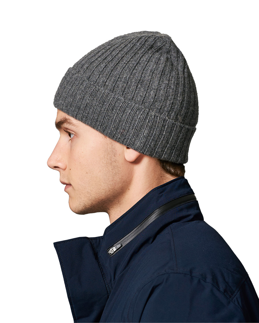 Herren | Altea Cashmere Beanie Grey | Altea | Cashmere Beanie Grey