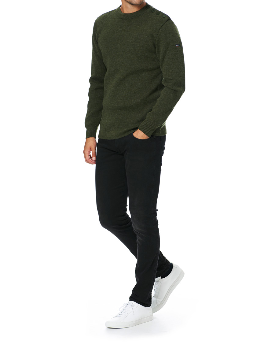 Herren | Pullover | Armor-lux | Fouesnant Classic Sweater Dark Green