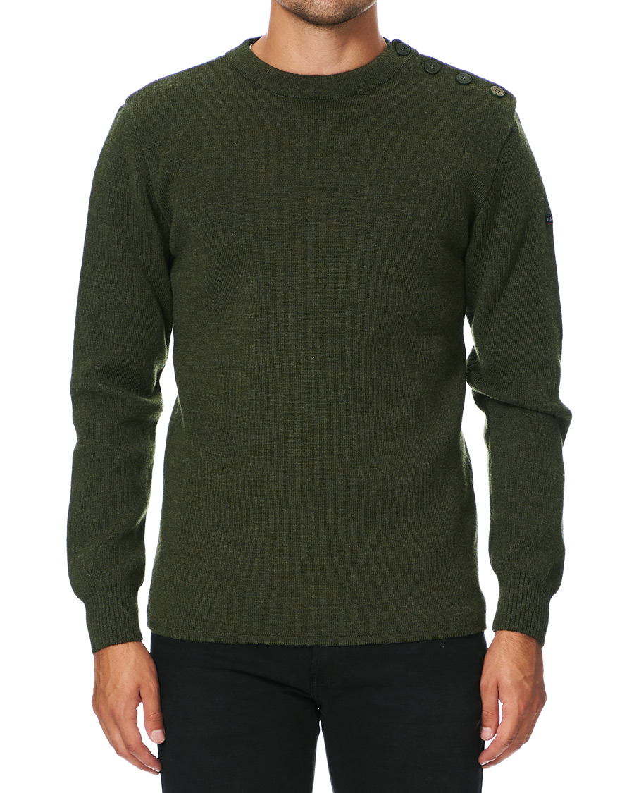 Herren | Pullover | Armor-lux | Fouesnant Classic Sweater Dark Green