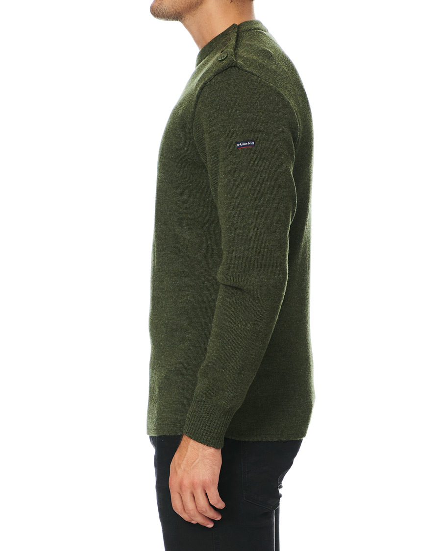 Herren | Pullover | Armor-lux | Fouesnant Classic Sweater Dark Green
