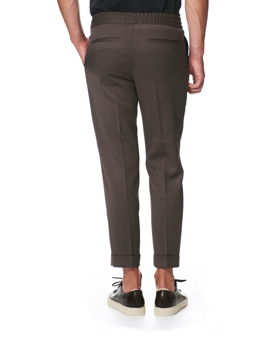 Herren | Hosen | Filippa K | Terry Gabardine Cropt Turn Up Trousers Taupe