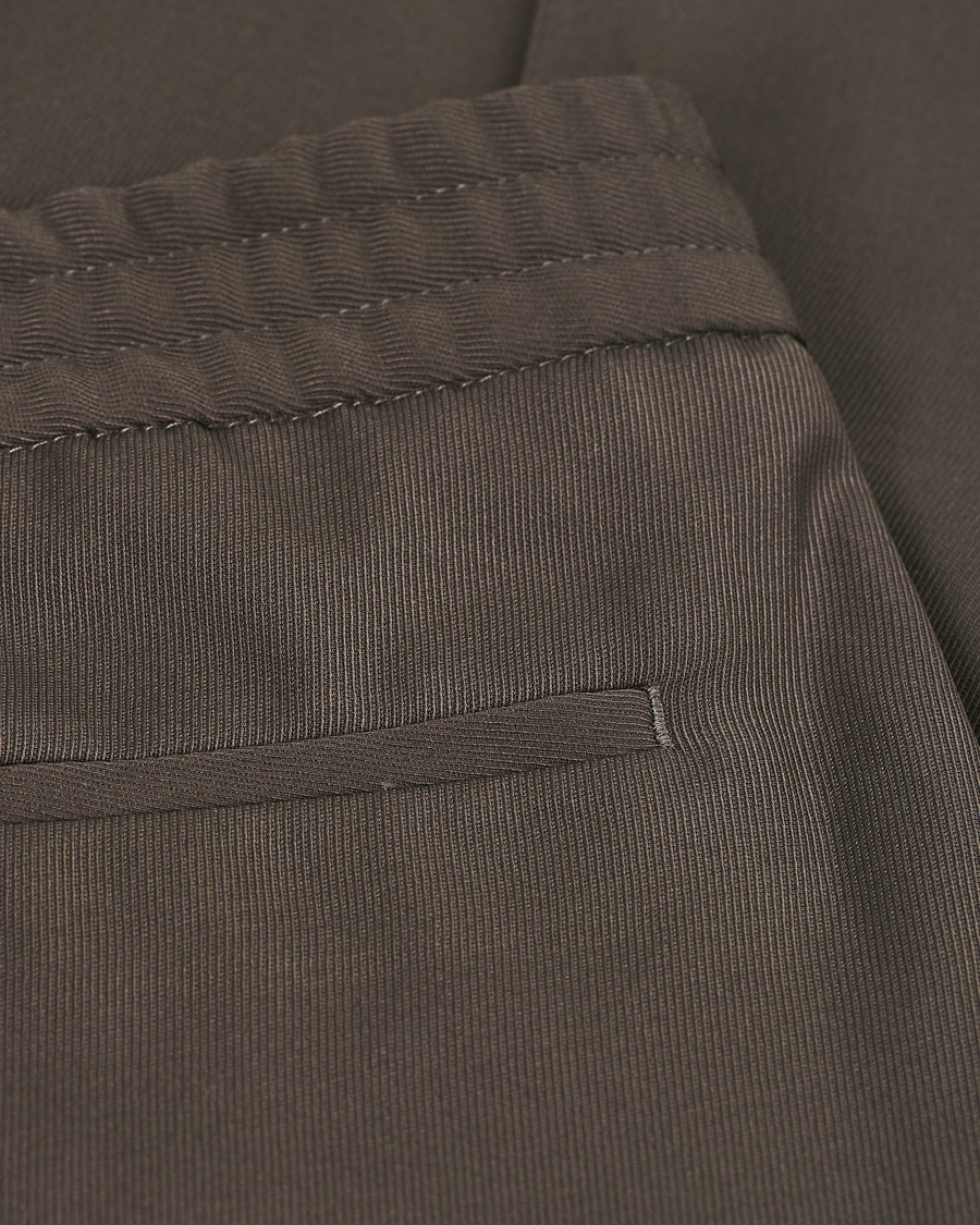 Herren | Hosen | Filippa K | Terry Gabardine Cropt Turn Up Trousers Taupe
