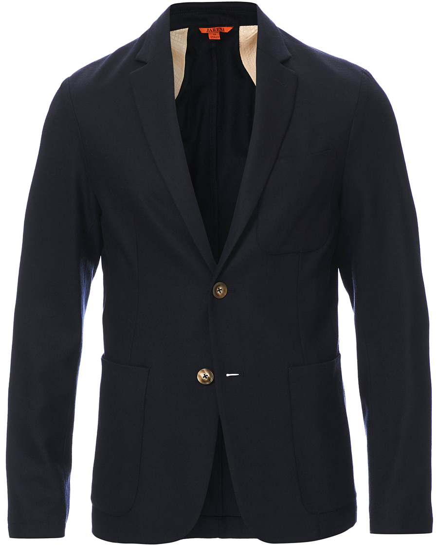 Herren | Sakkos | Barena | Borgo Wool Blazer Navy