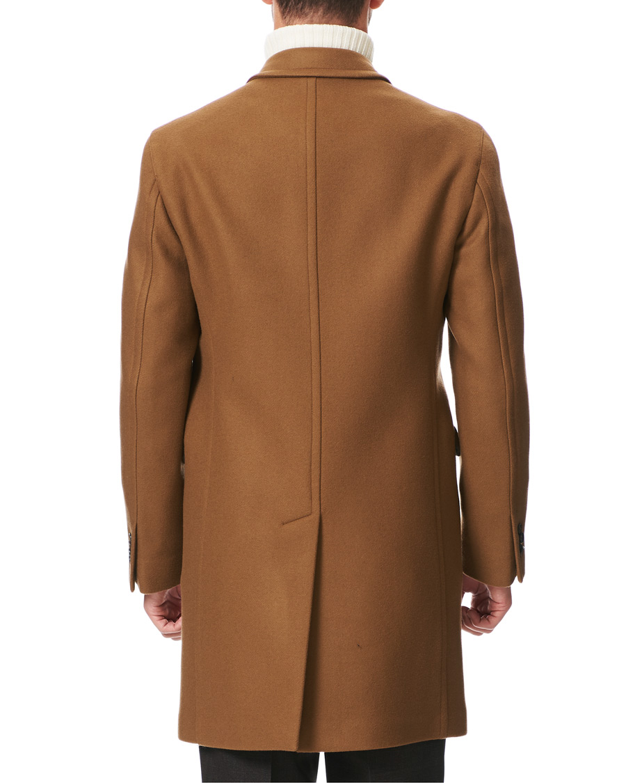 Herren | Jacken | Boglioli | Double Breasted Wool Coat Brown
